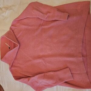 Free People Pink Crew Neck Sweater
